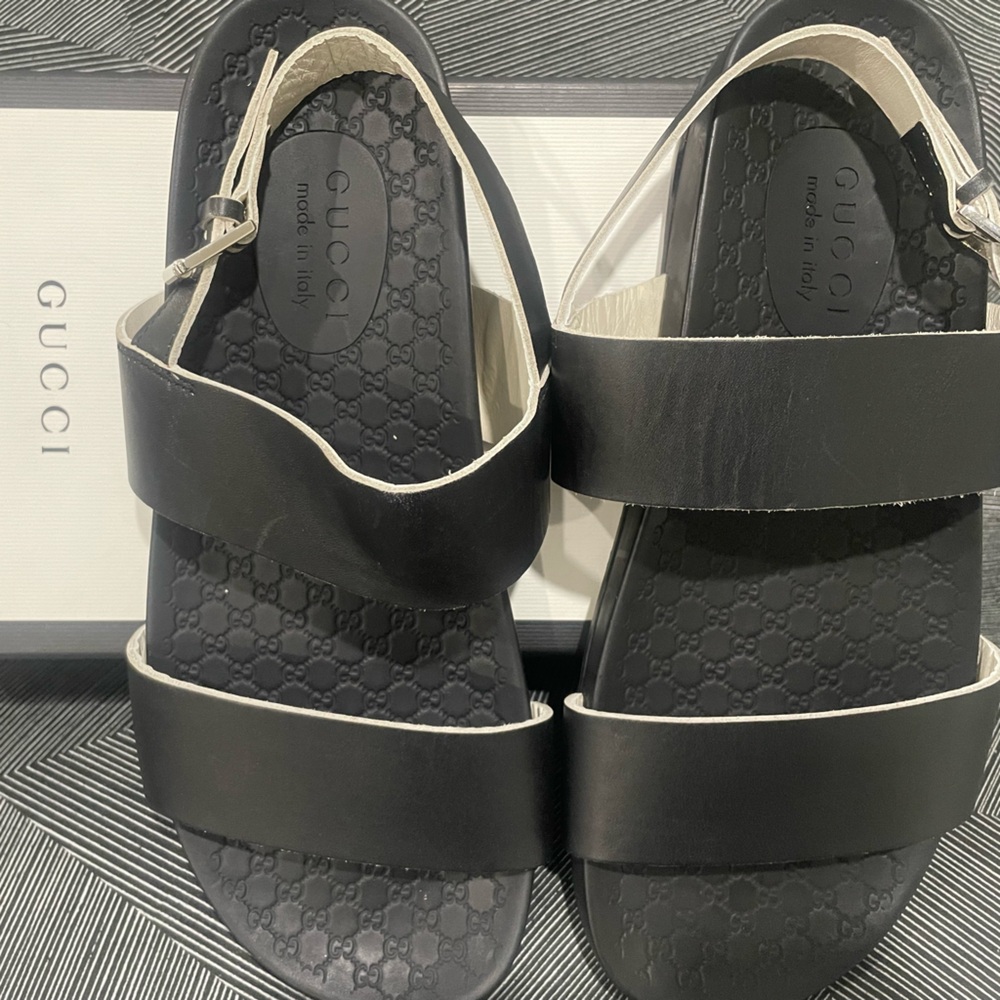 gucci roman sandals
size 7.5, 8
Man